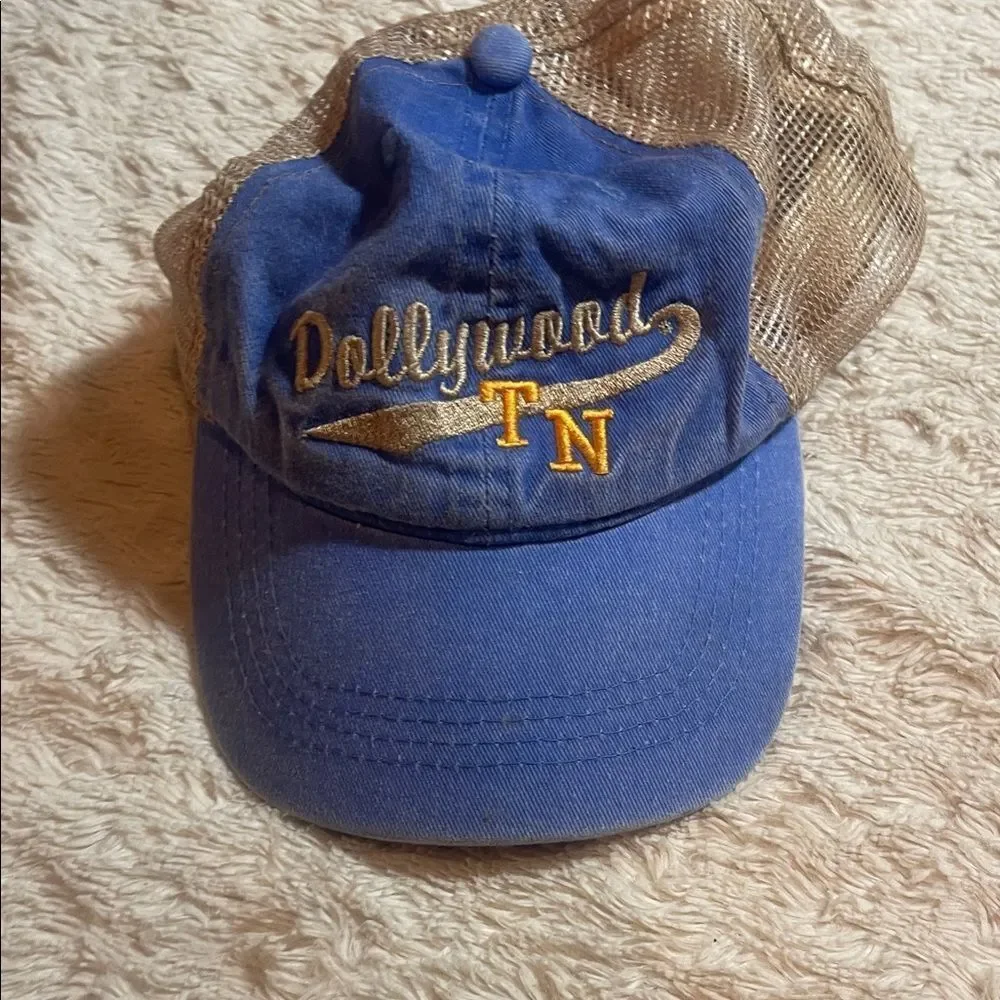 Dollywood Blue and Tan Cap youth